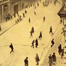Outburst of fighting in Berlin 1919