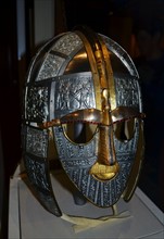Replica of Sutton Hoo, ship-burial helmet 7th Century