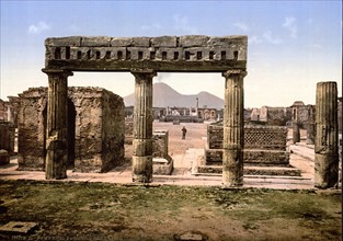 The Forum, Pompeii, Italy 1890-1900