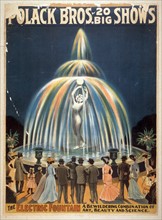 Polack Brothers 20 big shows. poster, c.1900-1905
