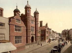 Abbott's Hospital, Guildford, England between 1890 and 1900.