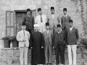 Members of the Arab Higher Committee, 1936