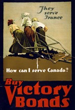Buy victory bonds. Poster Adapted from a photograph by Brown Bros. 1915.