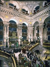 Inauguration of The Opera House in Paris
