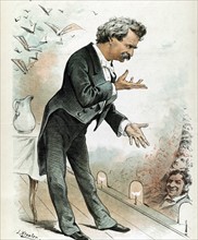 Mark Twain, America's best humorist by Joseph Ferdinand Keppler,