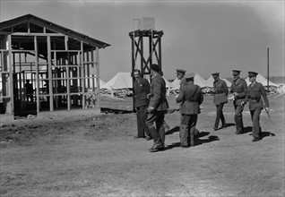 Arrival in Palestine of Mr. Anthony Eden, 1942