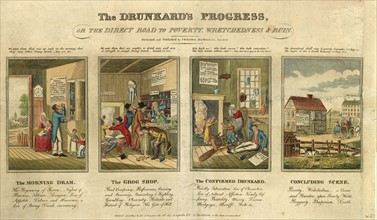 The drunkard's progress, 1826
