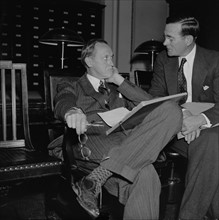 Harry Hopkins and Aubrey Williams, 1938