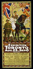 Canadian National Exhibition, Toronto poster by James Edward Hervey MacDonald, 1873-1932, artist. 1919.