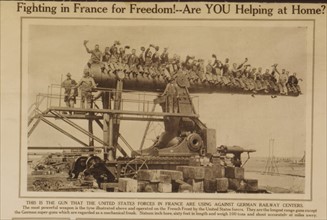 Article for war effort, 1918