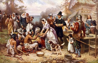 The first Thanksgiving, 1621