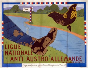French poster after WWI