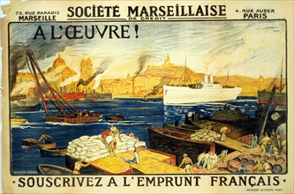 French poster after WWI