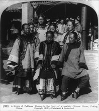 A group of Pekinese women, c.1902