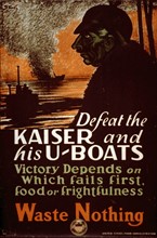 American propaganda poster, 1917