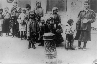 Conditions in the Russian starvation area c.1921