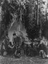 Flathead Indians on the west side of Glacier National Park