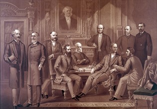 American financiers, industrialists and bankers, 1882