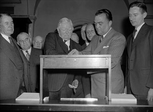 J. Edgar. Hoover with John Garner, 1939