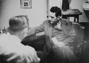 Frederick Duquesne in office of Harry Sawyer, 1941