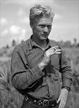 A migrant worker from Oklahoma. Deerfield, Florida 19370101.