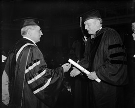honorary degree was conferred on Democratic anti-New Deal Senator Burton K. Wheeler