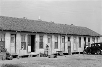 Mexican migrant housing. Edcouch, Texas.