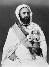 Portrait of Abdelkader ibn Muhieddine