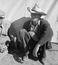 Migrant worker in camp. California 1939