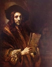 Rembrandt Harmenszoon van Rijn's painting titled 'Portrait of a Man'