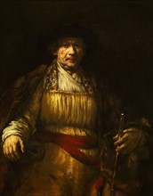 Rembrandt Harmenszoon van Rijn's painting titled 'Self-Portrait'