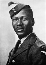 Photograph of Leading aircraftman A.K. Hyde of Sierra Leone