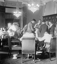 Photograph of a World War One draft lottery, USA