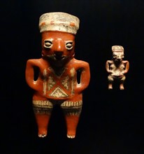 Ceramic female statuettes from the Mexican state of Guanajuato