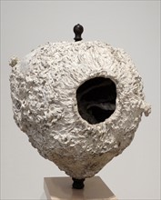 Mix-Media sculpture titled 'Patchwork' by Robert Malaval