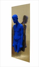 Artwork titled 'Portrait-relief Raysse' by Yves Klein