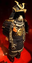 Japanese Samurai Armour made from lacquered wood