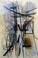 T 1946-16 by Hans Hartung