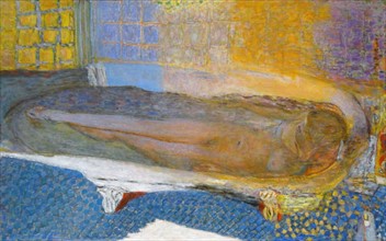 Nu dans la baignoire by Pierre Bonnard