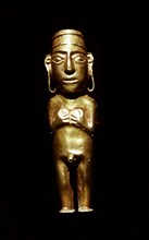 Inca silver figurine 1350-1532 AD, Peru or Bolivia