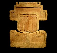 Aztec 150-650 AD ornamental façade symbolising the Rain God