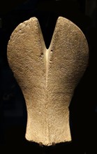 Mayan stone figure representing a Palm Leaf
