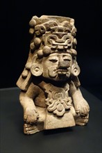 Zapotec terracotta effigy vases from Oaxaca, Mexico. 600-800 AD