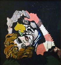 The Lovers (after the rain), 1924-1925, ripolin on canvas. By Francis Picabia