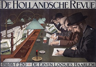Advertisement for the Dutch journal, 'De Hollandsche Revue'.