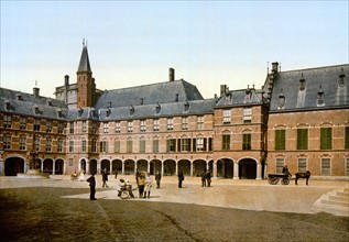 The Spui (canal), Hague, Holland