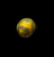 View of Pluto artists impression