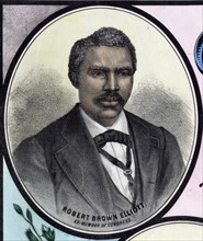 Robert Brown Elliott was an African-American member of the United States House of Representatives