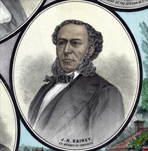 Joseph Hayne Rainey, first African American to serve in the United States House of Representatives
