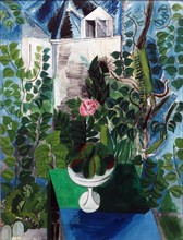 House and garden 1915; Oil on canvas by Raoul Dufy